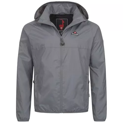 Höhenhorn Jacken Höhenhorn Rigi Herren Regen Jacke Outdoor Rain Freizeitjacke Kapuze Regenjacke