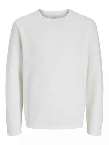 JACK & JONES Pullover & Strickmode JACK & JONES Male Strickpullover Einfarbig Strickpullover