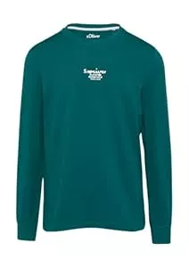 s.Oliver Pullover & Strickmode s.Oliver Langarmshirt mit Logo-Stickerei