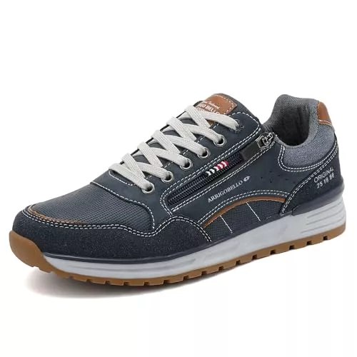 ARRIGO BELLO Sneaker & Sportschuhe ARRIGO BELLO Herren Sneakers Freizeitschuhe Schuhe Wanderschuhe Laufschuhe Wanderschuhe Laufschuhe Leichtgewicht Outdoor Gemütlich Größe 41-46