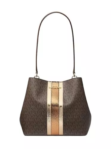 Michael Kors Taschen & Rucksäcke Michael Kors Pratt Medium Signature Logo Umhängetasche