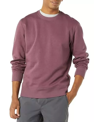Amazon Essentials Pullover & Strickmode Amazon Essentials Herren Fleece-Sweatshirt mit Rundhalsausschnitt (erhältlich in Big & Tall)