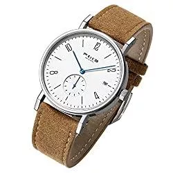 FEICE Uhren FEICE Unisex Uhr Mechanische Automatikwerk mit Saphirglas Lederarmband Ø38mm - FM201