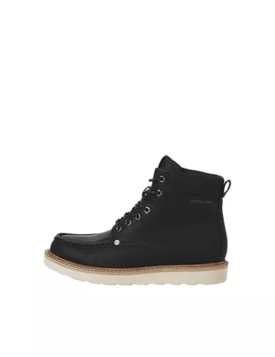 JACK & JONES Sneaker & Sportschuhe JACK & JONES Herren Jfwarchway Pu Moc Boot Schnürstiefelette