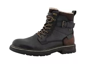 MUSTANG Stiefel MUSTANG Herren Stiefelette warm mit Zierschnalle 15M0161005