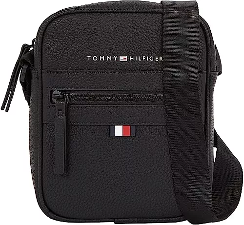 Tommy Hilfiger Taschen & Rucksäcke Tommy Hilfiger Herren Umhängetasche Essential PU Mini Reporter Klein