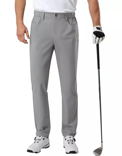 Pioneer Camp Hosen Pioneer Camp Herren Golfhose Stretch Atmungsaktiv Lang Golf Pants mit Elastischer Bund und 3 Funktionelle Taschen