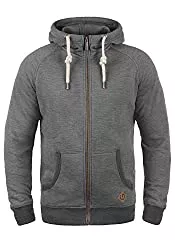!Solid Kapuzenpullover Solid Vitu Herren Sweatjacke Kapuzenjacke Hoodie mit Kapuze und Reißverschluss