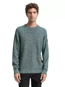 TOM TAILOR  TOM TAILOR Herren Strickpullover aus Baumwolle