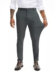 JMIERR Hosen JMIERR Chino Hose Herren Super Stretch Hosen Herren Business Anzughose Slim Fit Casual Stoffhose Freizeithosen für Männer