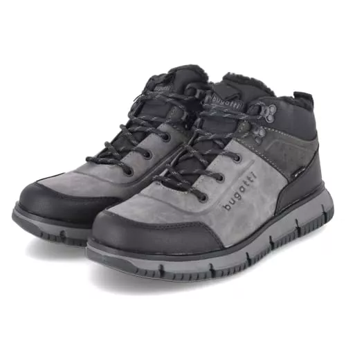 bugatti Stiefel bugatti 341-AC250-5050 XL - Herren Boots - 1015-Black-Grey