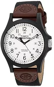 Timex Uhren Timex Herren Analog Armbanuhr mit Stoffband Expedition Acadia Rugged