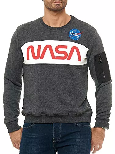 Redbridge Pullover & Strickmode Redbridge Herren Pullover Sweatshirt NASA