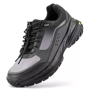 FitVille Stiefel FitVille Wanderschuhe Herren Extra Breit Trekkingschuhe rutschfeste Outdoor Schuhe Atmungsaktiv Bergschuhe Leicht Walkingschuhe Weit Herren Sneaker