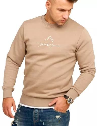 JACK & JONES Pullover & Strickmode JACK & JONES Infinity Herren Sweatshirt Austin Pullover Sweater