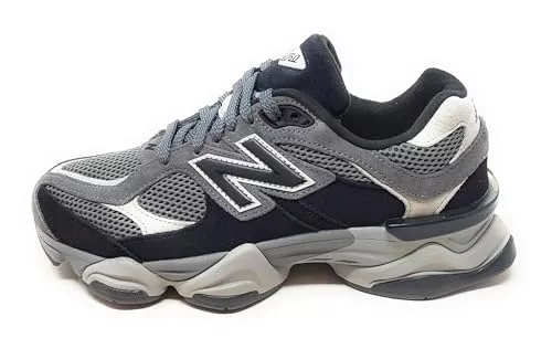 New Balance Sneaker & Sportschuhe New Balance 9060 Sportschuhe U9060ERA Grau Schwarz, Mesh und Wildleder, gepolsterte Sohle, Chunky Design