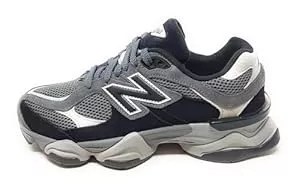 New Balance Sneaker & Sportschuhe New Balance 9060 Sportschuhe U9060ERA Grau Schwarz, Mesh und Wildleder, gepolsterte Sohle, Chunky Design