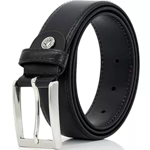 LINDENMANN Gürtel LINDENMANN Leder-Gürtel Herren 35 mm breit, Gürtel Herren Vollrindleder schwarz