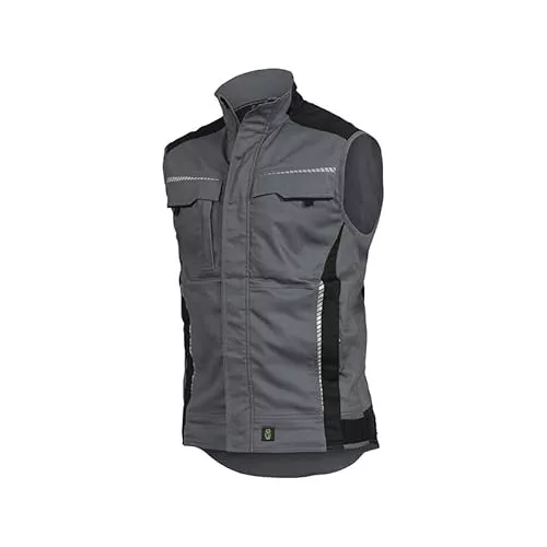 Leibwächter Westen Leibwächter Arbeitsweste – Robuste & atmungsaktive Handwerker Weste für Arbeit & Handwerk – Stretchstoff – reflektierende Details