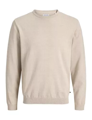 JACK &amp; JONES Pullover & Strickmode JACK &amp; JONES Male Strickpullover Einfarbig Strickpullover