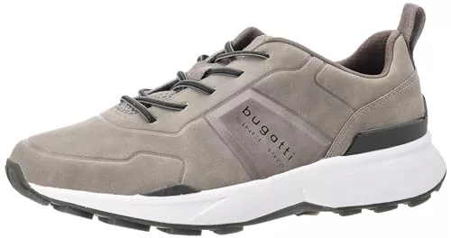 bugatti Sneaker & Sportschuhe Bugatti Herren Perforierte Sneaker für Herren Komfortable und Atmungsaktive Schuhe mit perforierter Zunge und Innenfutter, Hohe Luftzirkulation und Maximale Bequemlichkeit
