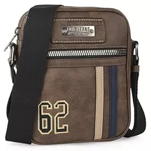 Lois Taschen & Rucksäcke Lois - Men's Leather Crossbody Messenger Bag Stylish Herrentasche Umhängen Leder Shoulder Bag Vintage Lederhandtasche Herren Casual Travel