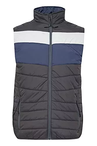 b BLEND Westen BLEND BHKristian Herren Weste Steppweste Outdoor Weste leicht wattiert mit Stehkragen