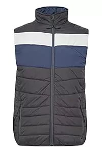 b BLEND Westen BLEND BHKristian Herren Weste Steppweste Outdoor Weste leicht wattiert mit Stehkragen