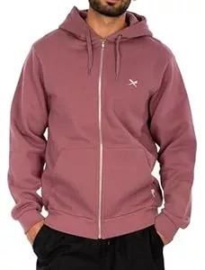 IRIEDAILY Kapuzenpullover IRIEDAILY Herren Hood MINI Flag 2 Zip Bio-Baumwolle Regular Fit