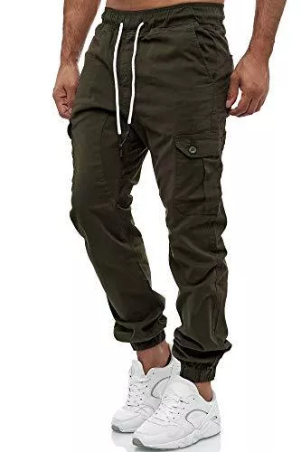 Tazzio Hosen Tazzio Cargohose Herren Cargo Hose Jogger Chino Regular Fit Jeans 16610