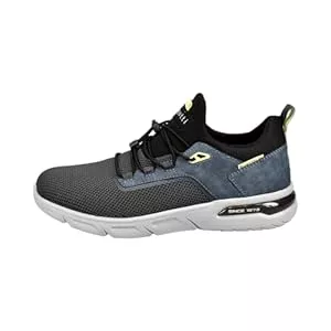 bugatti Schnürhalbschuhe Bugatti Herren Atmungsaktives Turnschuhe Leichtgewichts Mesh Obermaterial Laufschuhe Ultraleichte Sohle Sneaker Elastischen Schnürsystems