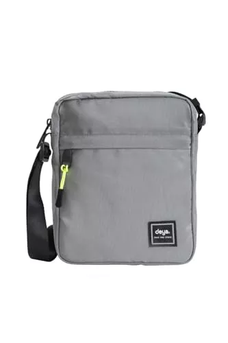 deya Taschen & Rucksäcke deya SIMPLE SQUARE Minimalistische Tasche, aus recyceltem PET-Flaschenmaterial hergestellt., Wasserabweisend, Geruchsbeseitigend, Mehrfach Fächer