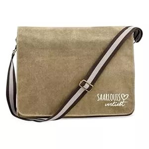 Huuraa Taschen & Rucksäcke Huuraa Umhängetasche Saarlouis verliebt Geschenk 14 Liter Canvas Saarlouis Geschenkidee