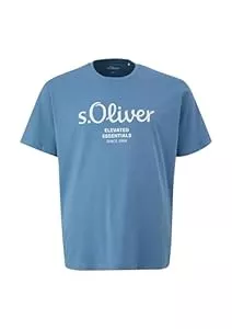 s.Oliver T-Shirts s.Oliver T-Shirt aus Baumwolle mit Label-Print