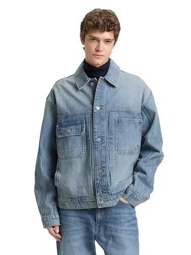 TOM TAILOR Denim Jacken TOM TAILOR Denim Herren Jeansjacke im relaxed Fit