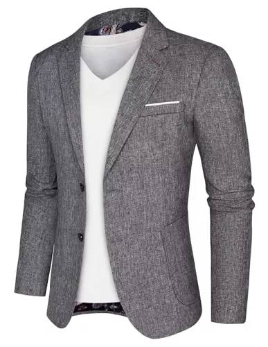 PJ PAUL JONES Blazer PJ PAUL JONES Herren Sakko Sportlich Regular Fit Business Anzugjacke Modern Freizeit Blazer mit 2 Knöpfe