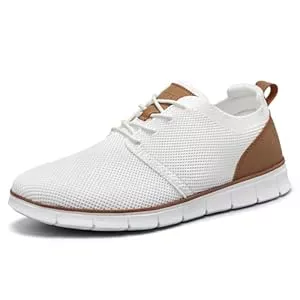 LEZTA Sneaker & Sportschuhe LEZTA Schuhe Herren Anzugschuhe Sneaker Oxfords Business Mesh Sportschuhe Tennisschuhe Walkingschuhe Atmungsaktiv Komfortabel