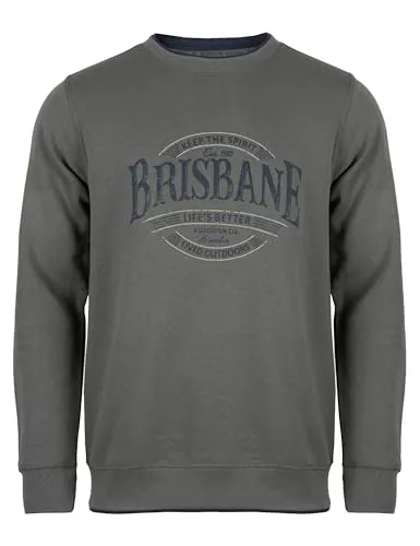 ROADSIGN australia Langarmshirts ROADSIGN australia Herren Sweatshirt für stylische Freizeit-Looks an kühlen Herbsttagen