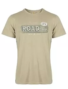 ROADSIGN australia T-Shirts ROADSIGN australia Herren T-Shirt mit Roadtrip-Motiv für Urbane Herbstlooks