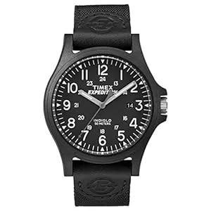 Timex Uhren Timex Herren Analog Armbanuhr mit Stoffband Expedition Acadia Rugged