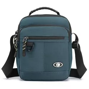 BAGZY Taschen & Rucksäcke BAGZY Umhängetasche Herren Schultertasche Oxford Handtaschen Männer Tablet-Tasche Große Brustbeutel Herren Tasche Arbeitstasche für Büro/Hochschule/Reisen