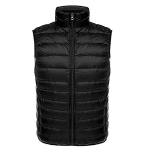 Pengniao Westen Daunenweste Herren Leicht Leichte Steppweste Herren Weste Daunen Ärmellose Dünne Light Winter Slim Fit Daunenjacken Ärmellos Ultraleichte Daunenmantel Steppjacken Übergröße Down Jacke Übergang Männer