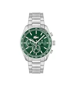 Lacoste  Lacoste Chronograph-Quarzuhr der Boston Kollektion für Herren mit Leder- oder Edelstahlarmband in Glieder- oder Mesh-Design