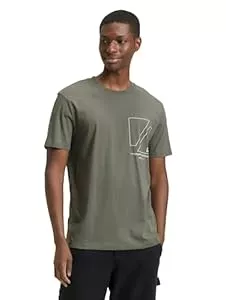 TOM TAILOR Denim  Tom Tailor Denim Herren Basic T-Shirt mit Logo-Print