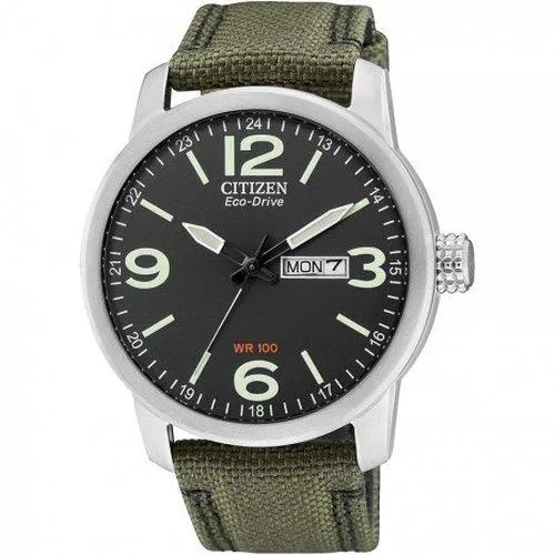 Citizen Uhren Citizen Herren Analog Quarz Uhr mit Nylon Armband