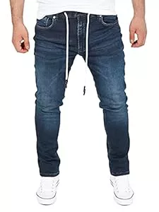 Yazubi Jeans Yazubi Herren Sweathose in Jeansoptik Erik