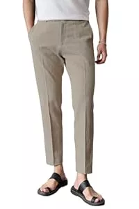GINGTTO Hosen GINGTTO Chino Hose Herren Slim Fit Stretch Sommer Hose Leicht Freizeithose Strandhose für Männer mit Schnalle