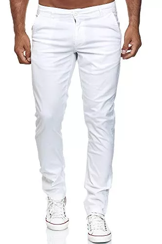 Elara Hosen Elara Herren Chino Hose Stretch