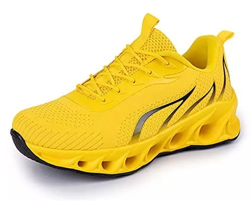 Teechodina Sneaker & Sportschuhe Teechodina Sportschuhe Herren Flammenmuster Laufschuhe Sneaker Turnschuhe Walkingschuhe Freizeitschuhe