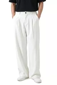 Heyfanee Hosen Heyfanee Herren Chino Hose Loose Fit Leichte Freizeithose für Männer Sommer Strand Hose Mit Taschen